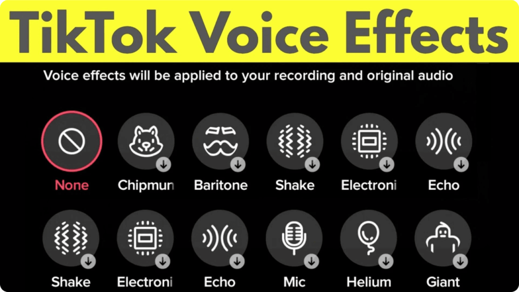 How to Add Voice Effects on TikTok